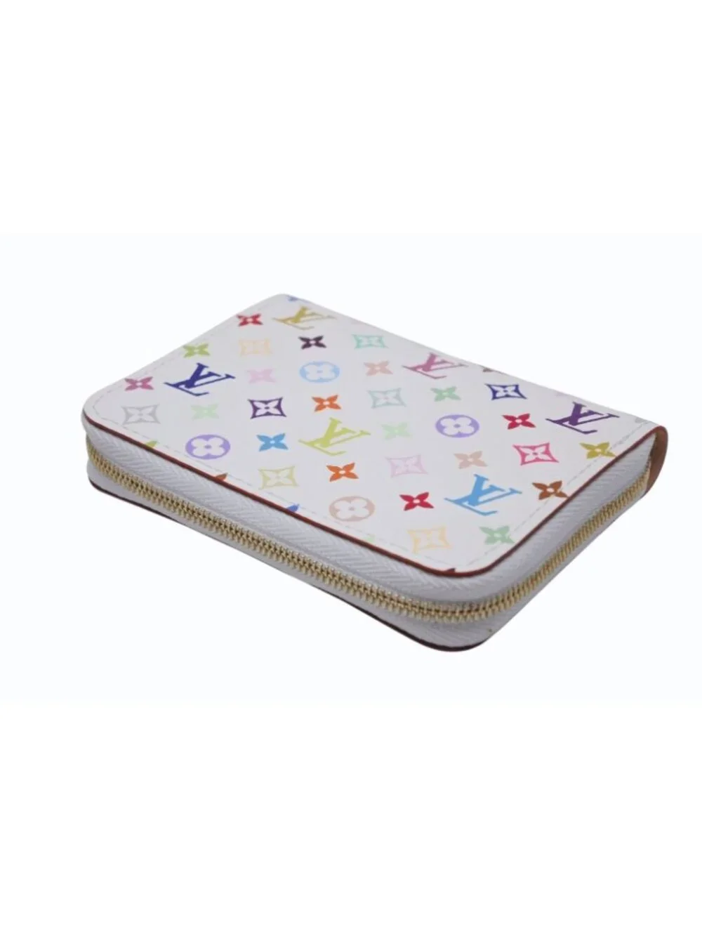 Louis Vuitton Zippy Coin Purse Monogram Multicolor Takashi Murakami